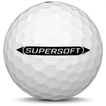 Golfbolden Callaway Supersoft i årsmodel 2025.