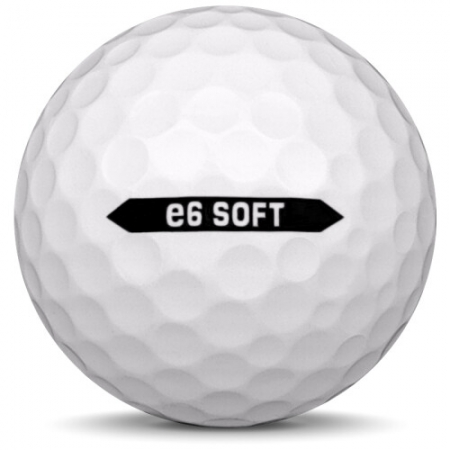 Golfbolden Bridgestone E6 Soft i årsmodel 2025.
