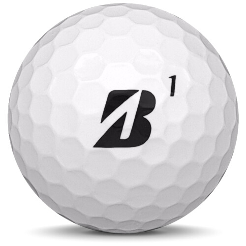 Golfboll av modellen Bridgestone Mix i vit färg