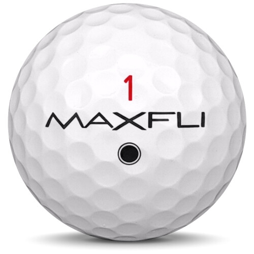 Golfboll av modellen Others Maxfli Mix i vit färg