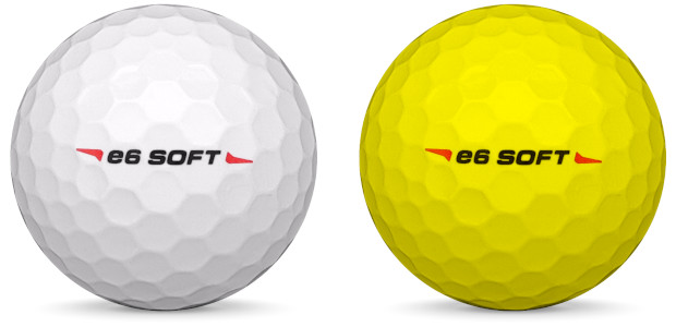 Bridgestone E6 Soft Golfbolde i forskellige farver