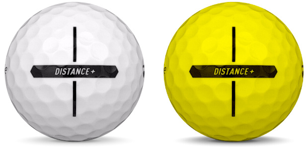 TaylorMade Distance+ Golfbolde i forskellige farver