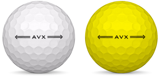 Titleist AVX Golfbolde i forskellige farver