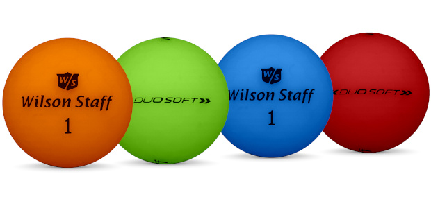 Wilson Staff Duo Soft golfbollar i olika färger