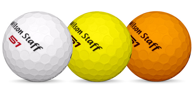 Wilson Staff Fifty Elite golfbollar i olika färger